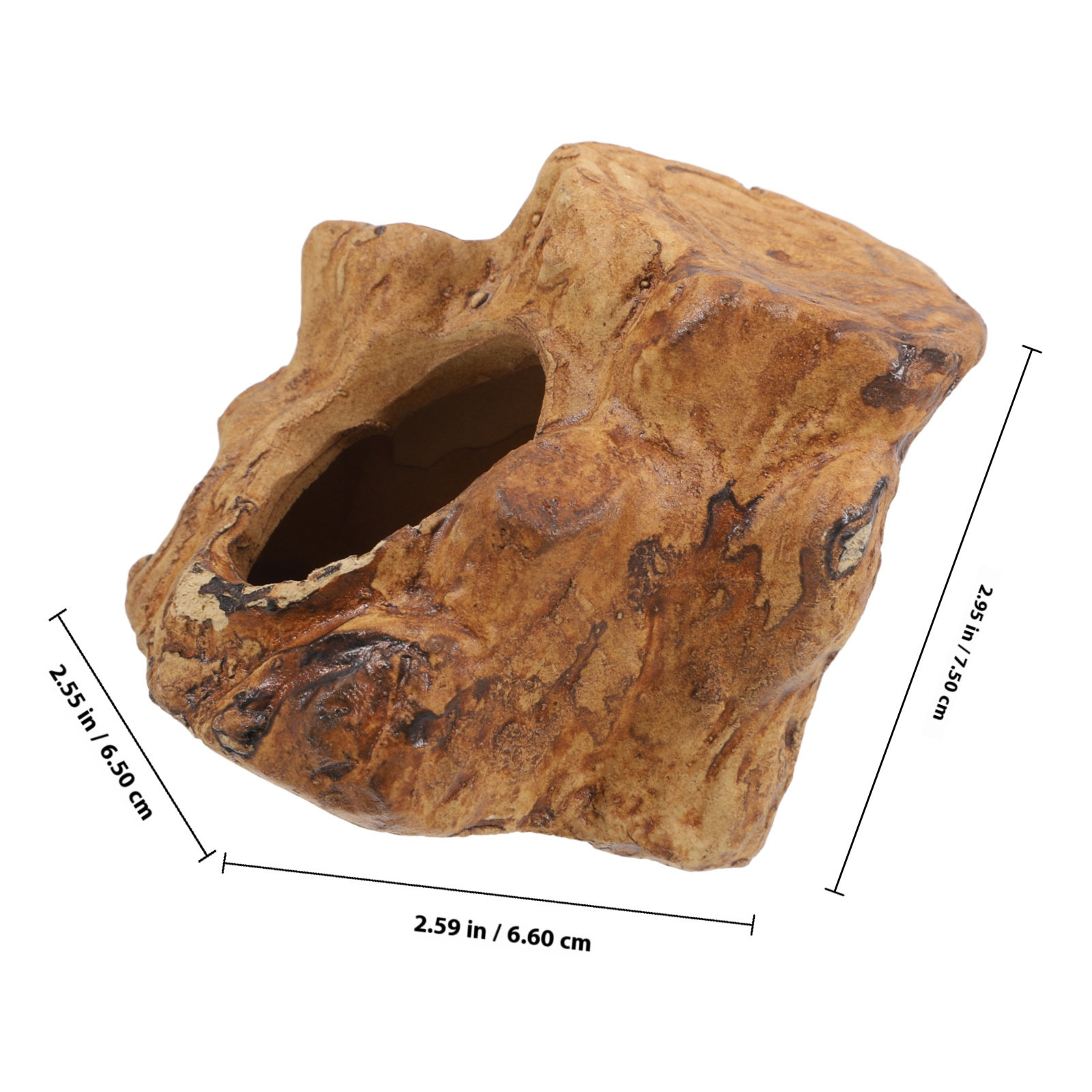 Natural Look Ceramic Fish Tank - đánh giá và giá Hide Cave Ceramic