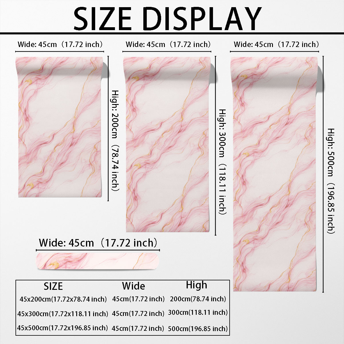 1pc Imitation marble textu Pri - đánh giá và giá Pvc Panel Background