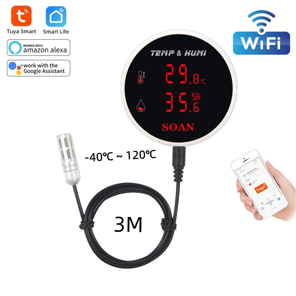Bluetooth Nhiệt Độ Cảm Biến Độ - đánh giá và giá Digital Hygrometer Probe